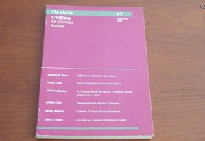 Revista Crítica de Ciencias Sociais nº41, Dezembro,1994
