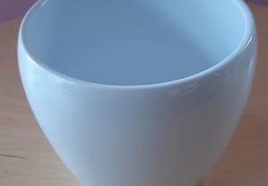 Vaso de Cerâmica Branco 13.5x12.5cm