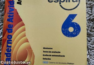 Caderno de atividades: "Espiral 6" do 6ano