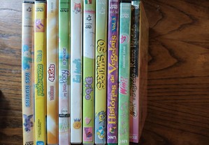 DVD's Histórias infantis
