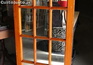 Espelho Porta em Madeira