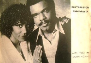 Vinyl Billy Preston & Syreeta With You I'm Born Again, Single
