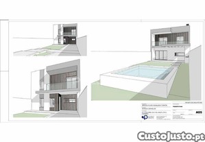 Lote de terreno urbano com projeto para moradia com piscina | sesimbra