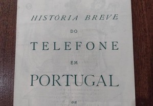 TLP Flyer História breve do Telefone em Portugal