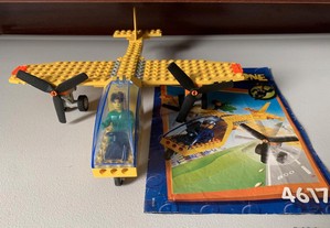 LEGO 4617: Avião Jack Stone com Manual