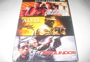 3 filmes em DVD com "Wesley Snipes" Ed. Digipack