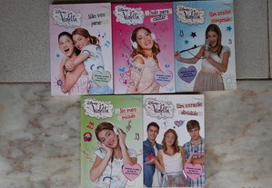 Coleção de Livros Violetta (Disney)