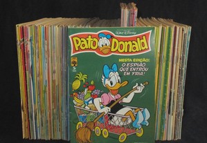 Livros Revistas BD Pato Donald 1984 a 1990 Disney 