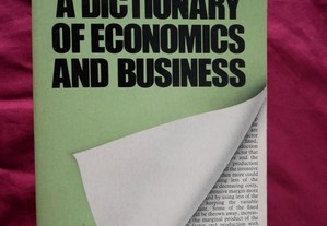 A Dictionary of Economics and Business. Stiegeler