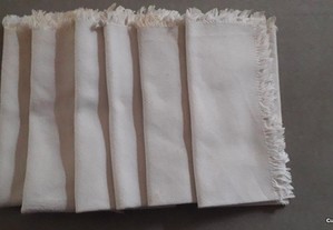 Guardanapos de mesa em algodão