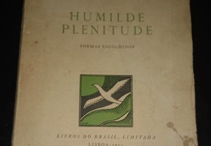 Humilde plenitude, de João de Barros.