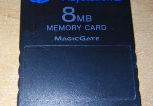 cartão de memoria oficial sony playstation 2 ps2