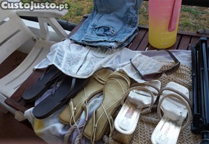 Roupas homem senhora criança