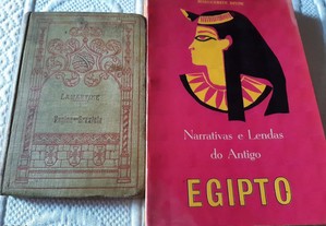 Obras de Lamartine e Antigo Egipto