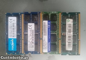 Memorias para Portatil DDR3