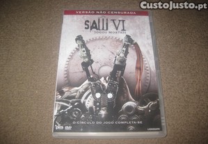 DVD "Saw VI- Jogos Mortais" com Tobin Bell