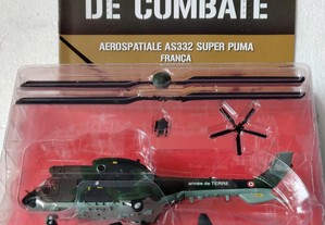 * Miniatura 1:72 Helicóptero de Combate " Aerospatiale AS332 Super Puma "