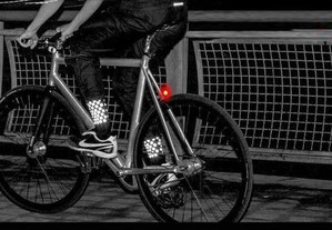 Luz de travão de bicicleta