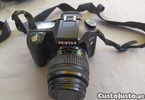 Mquina fotogrfica Pentax + acessrios