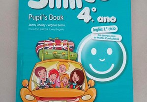 Livro Inglês - Smiles - 4 Ano - Pupils Book - Inglês 1. Ciclo