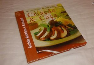 criação e caça (cozinha deliciosa e saudável) 1ª edição 2001 livro