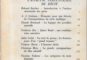 Communications, 8, 1966. Recherches sémiologiques.