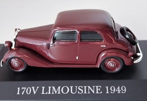 Miniatura 1:43 Colecção Mercedes-Benz 170V Limousine (1949)