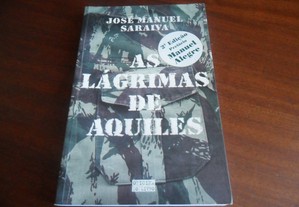 "As Lágrimas de Aquiles" de José Manuel Saraiva - 2ª Edição de 2001
