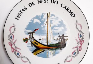 Prato Porcelana Barco Moliceiro Sra. Carmo Seixo 93 MG Porcelanas Aveiro Portugal