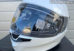 Capacete Integral Scorpion-EXO GT SP Air Branco Pérola