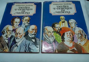 Livros Deuses e Demónios da Medicina -Fernando Namora 1977 -2 vols