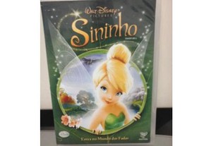 Dvd Original - SININHO DOBRADO em Português Filme de animação Disney Peter Pan