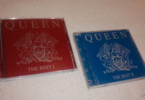 queen (the best I e II) 2 cds 1997 made in italy - raro