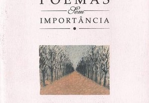 Poemas Sem Importância de Maria Rosas da Silva