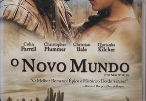 Dvd O Novo Mundo - drama histórico - Colin Farrell/ Christopher Plummer/ Christian Bale - extras