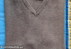 Camisola de Malha Mesclada Milano Tamanho S (nova)
