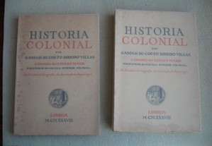 História Colonial, 2 Vols. - 1938