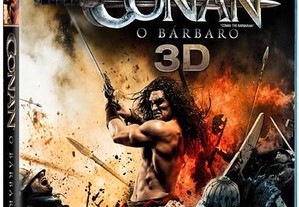 Blu-Ray Conan O Bárbaro 2D e 3D - NOVO! SELADo!