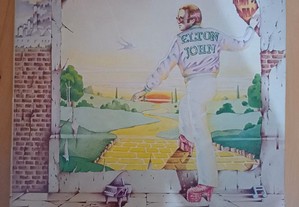 Vinil antigo e raro - Elton John - Goodbye Yellow Brick Road - lbum duplo de 73
