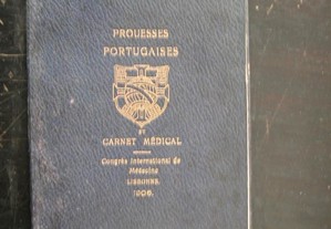 Prouesses Portugaises et Carnet Médical. 1906.