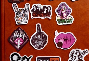 15 stickers, musica, Rock