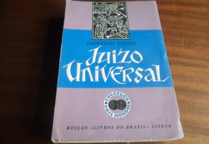 "Juízo Universal" de Giovanni Papini - 1ª Edição de 1959