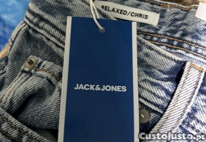 Calças novas jack jones homem