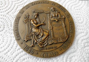 Medalha IV Centenário Morte Luis Vaz de Camões 1