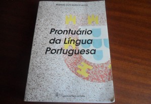 "Prontuário da Língua Portuguesa" de Manuel dos Santos Alves - 2ª Edição de 1993
