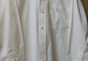 Camisa James Harvest cor branco tamanho S / M