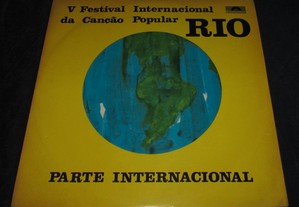 Disco LP Vinil V Festival Internacional Da Canção Popular Rio
