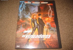 DVD "Os Vingadores" com Sean Connery/Snapper/Raro!