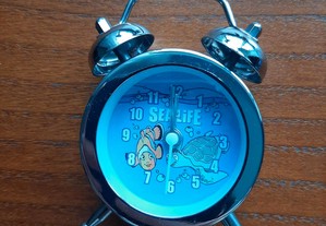 Relógio e alarme da Sea Life