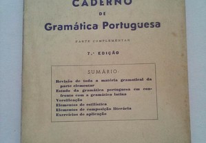 Caderno de Gramática Portuguesa